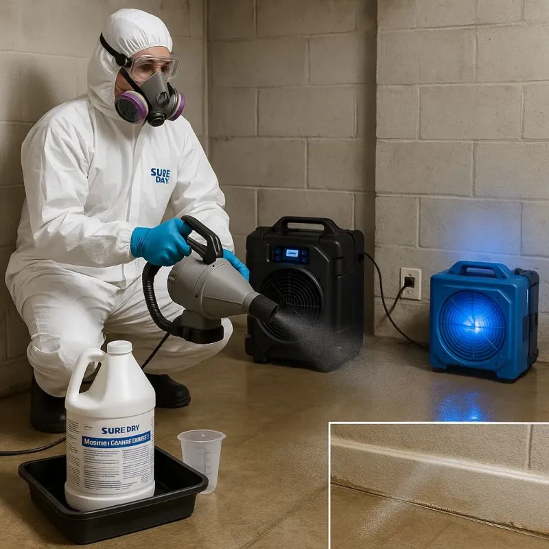 Sanitization and Odor Removal process in Whitemarsh Island, GA